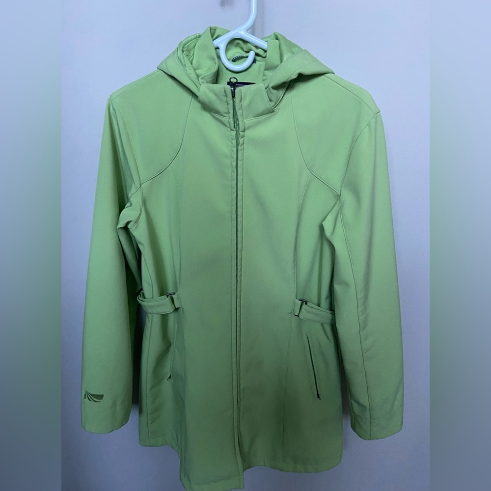 Marika jacket,long style,green size medium